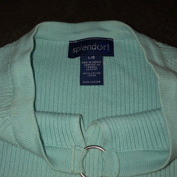 3/4 length ribbed sweater - Picture 3 of 4